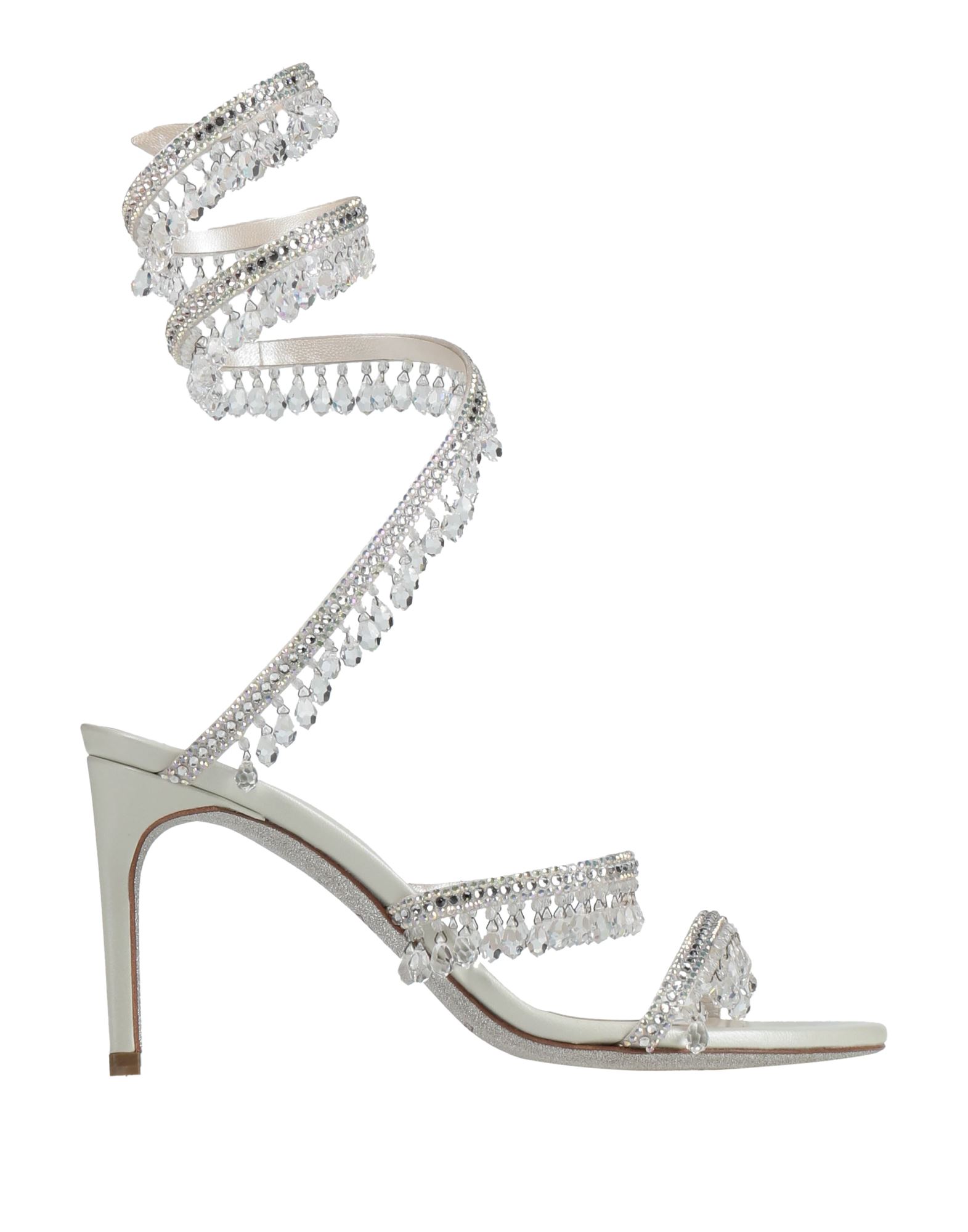 RENE' CAOVILLA Sandale Damen Elfenbein von RENE' CAOVILLA