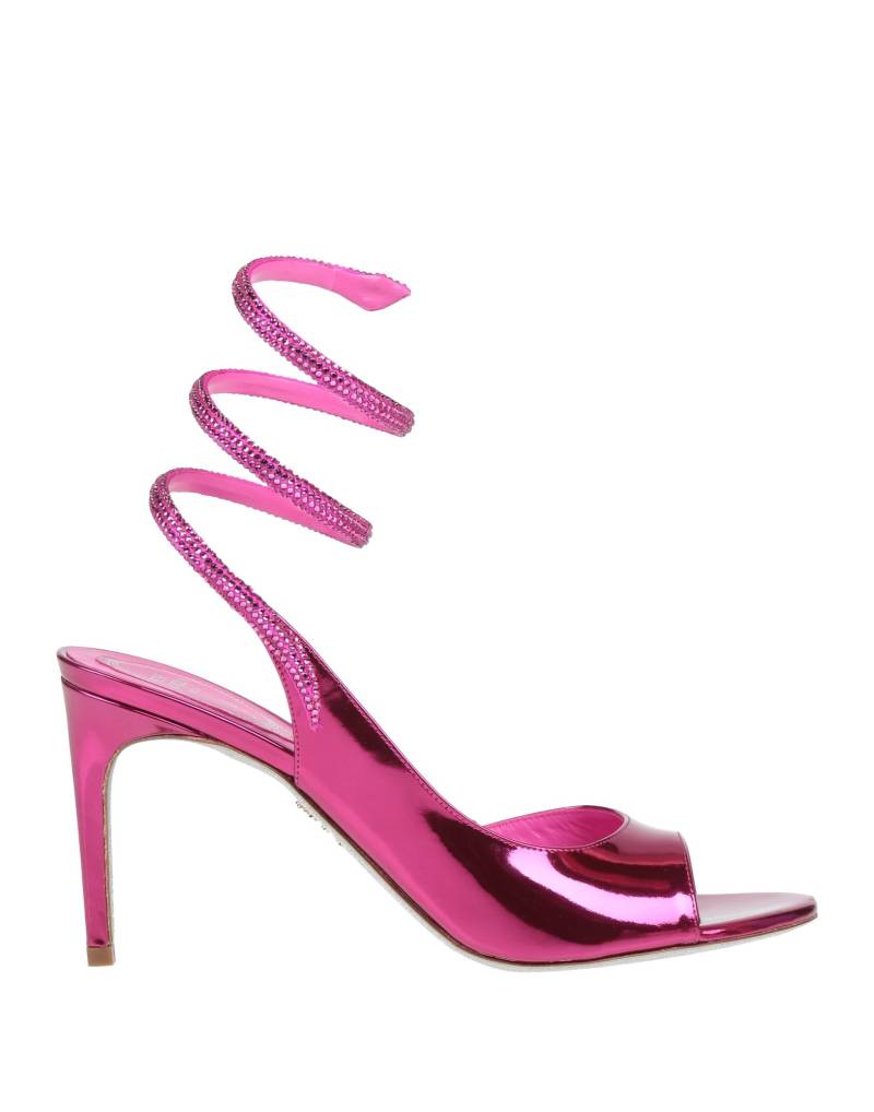 RENE' CAOVILLA Sandale Damen Fuchsia von RENE' CAOVILLA