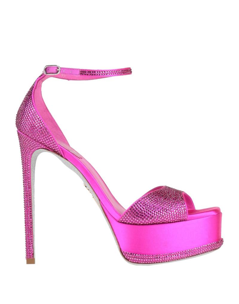 RENE' CAOVILLA Sandale Damen Fuchsia von RENE' CAOVILLA