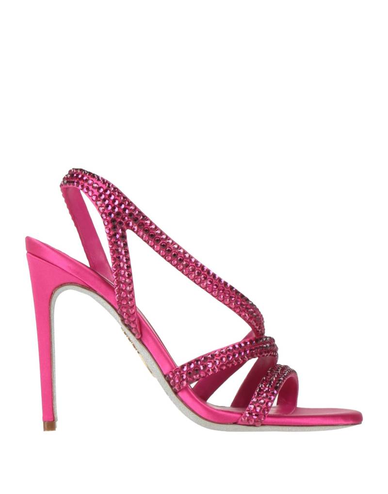 RENE' CAOVILLA Sandale Damen Fuchsia von RENE' CAOVILLA