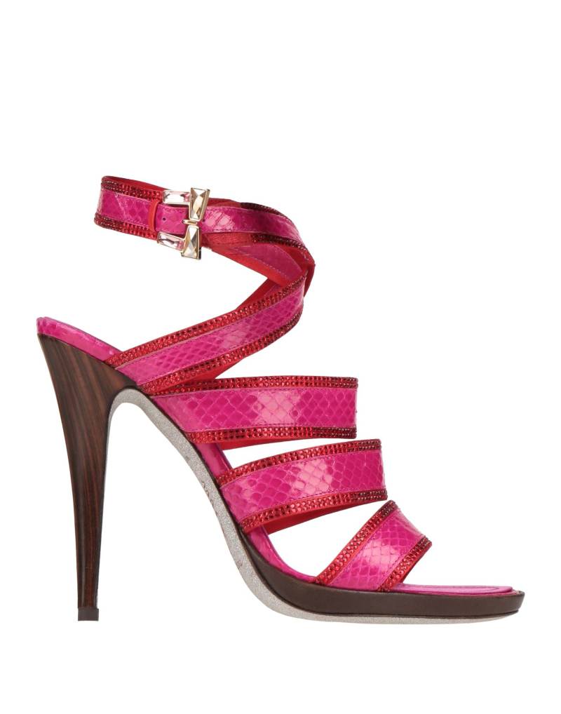RENE' CAOVILLA Sandale Damen Fuchsia von RENE' CAOVILLA