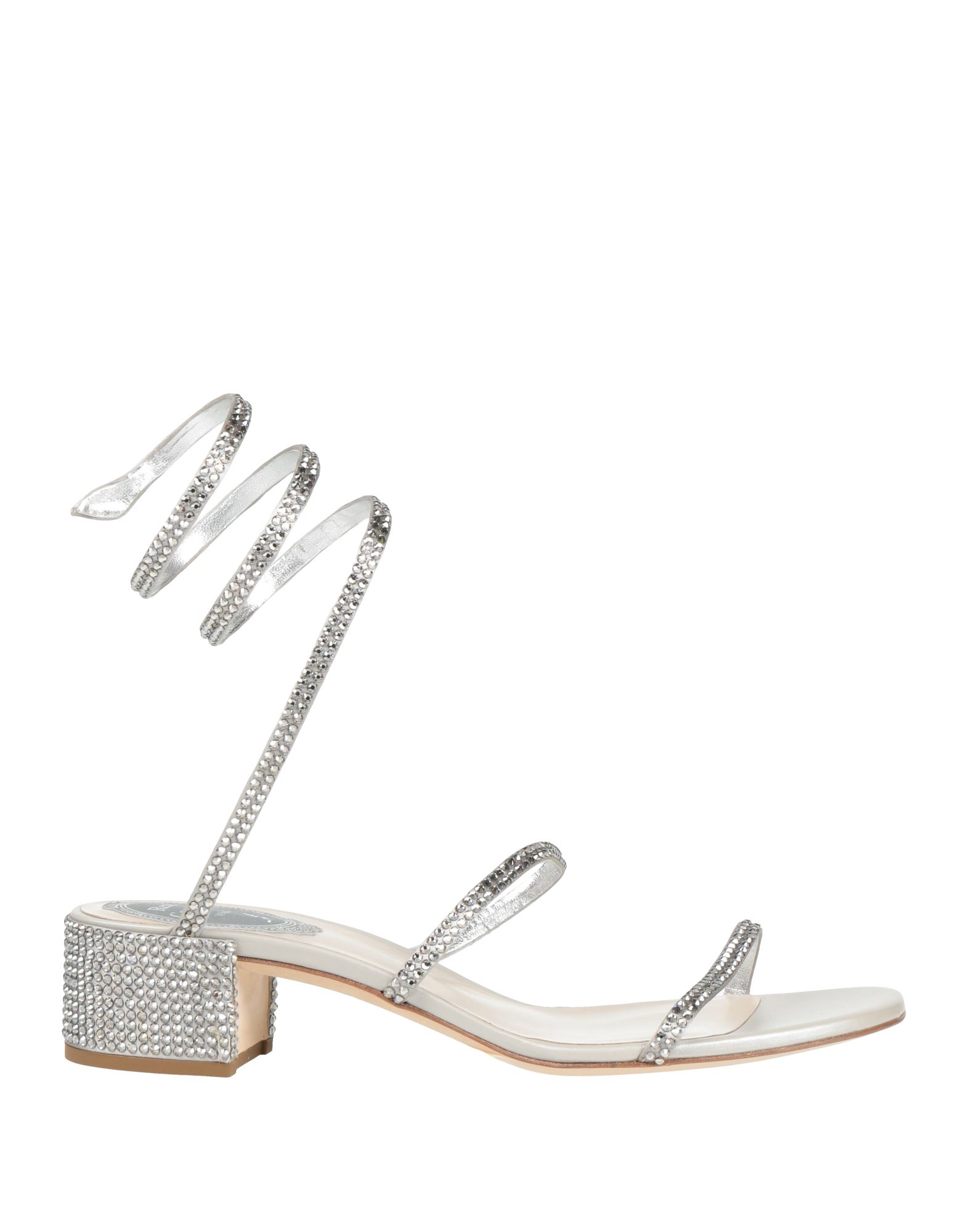 RENE' CAOVILLA Sandale Damen Hellgrau von RENE' CAOVILLA