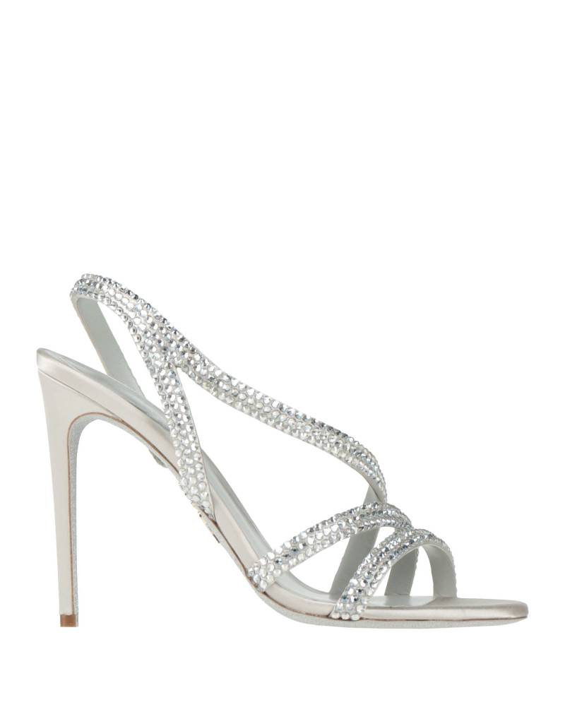 RENE' CAOVILLA Sandale Damen Hellgrau von RENE' CAOVILLA