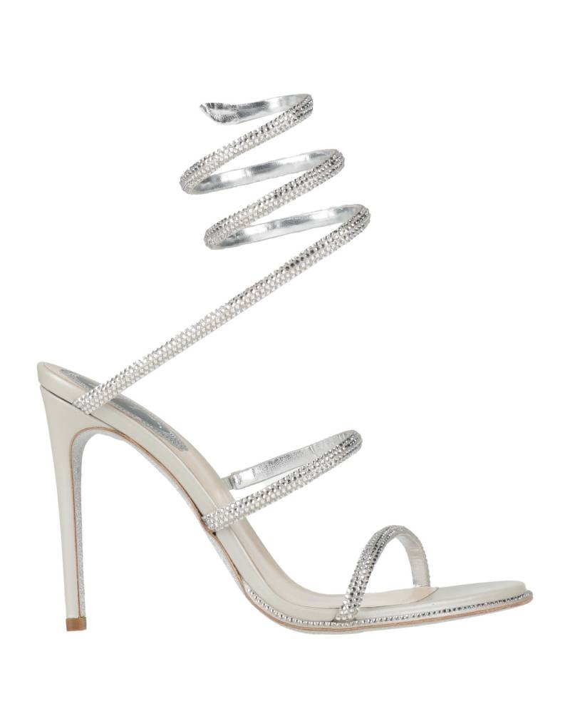 RENE' CAOVILLA Sandale Damen Hellgrau von RENE' CAOVILLA