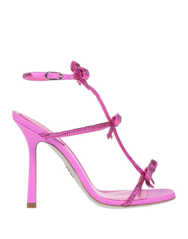 RENE' CAOVILLA Sandale Damen Magenta von RENE' CAOVILLA