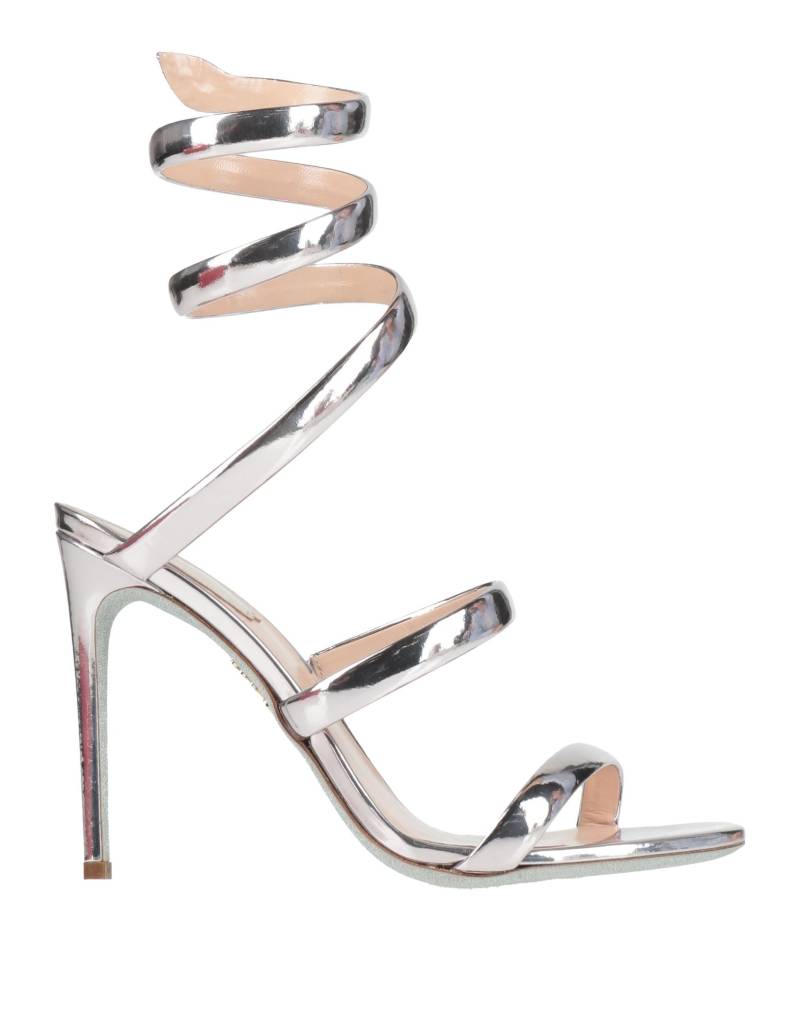 RENE' CAOVILLA Sandale Damen Silber von RENE' CAOVILLA