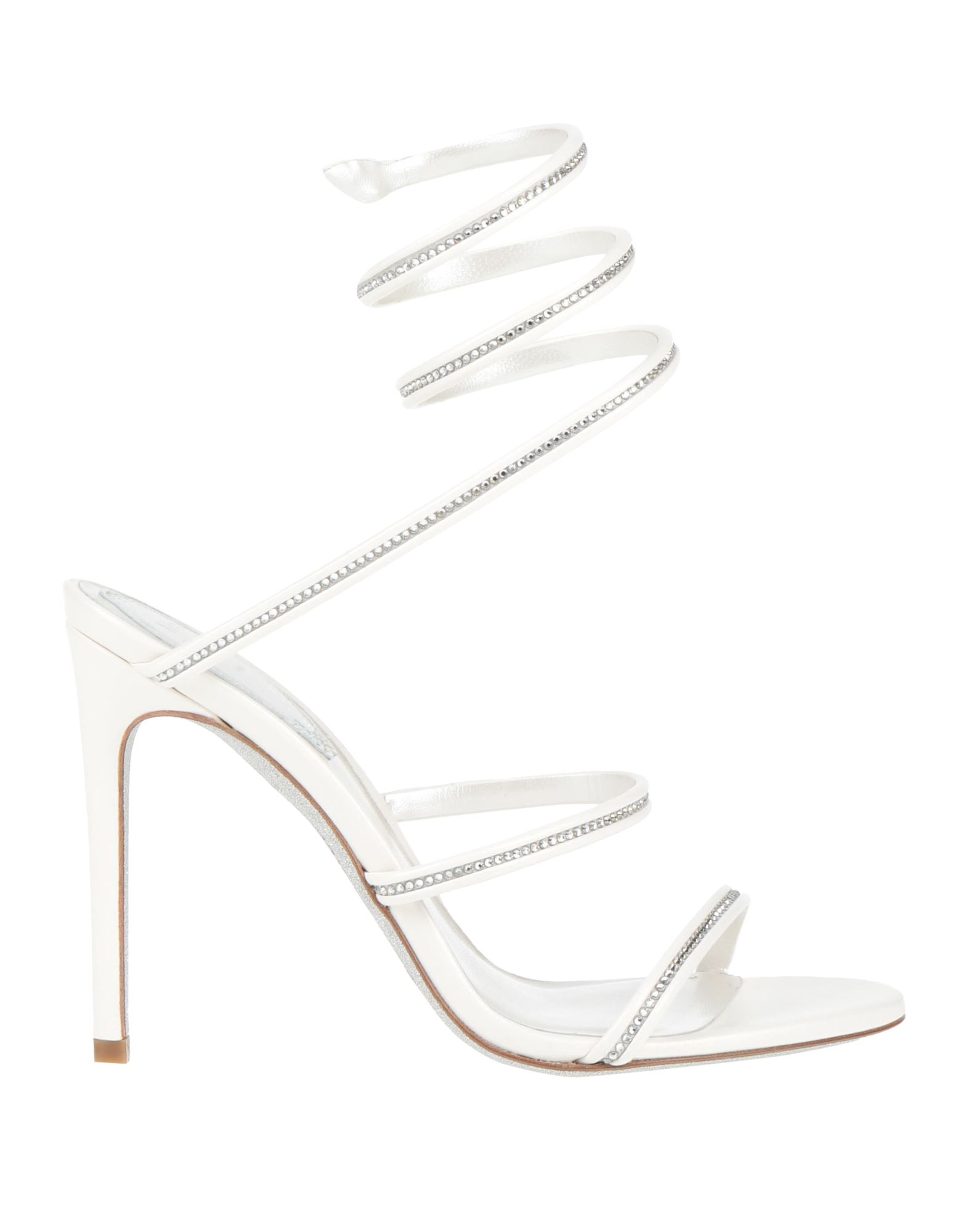 RENE' CAOVILLA Sandale Damen Weiß von RENE' CAOVILLA
