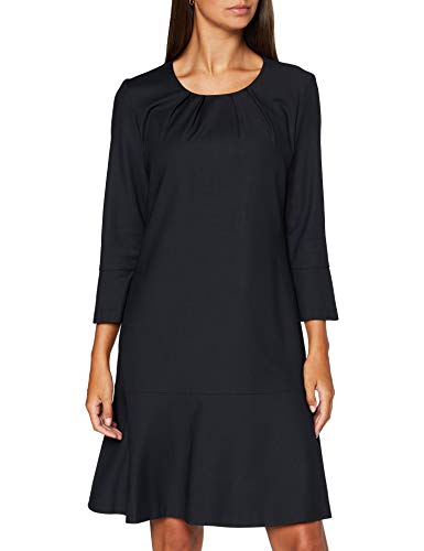 RENÉ LEZARD Damen E010S6100 Kleid, Schwarz (Black 999), 38 von RENÉ LEZARD