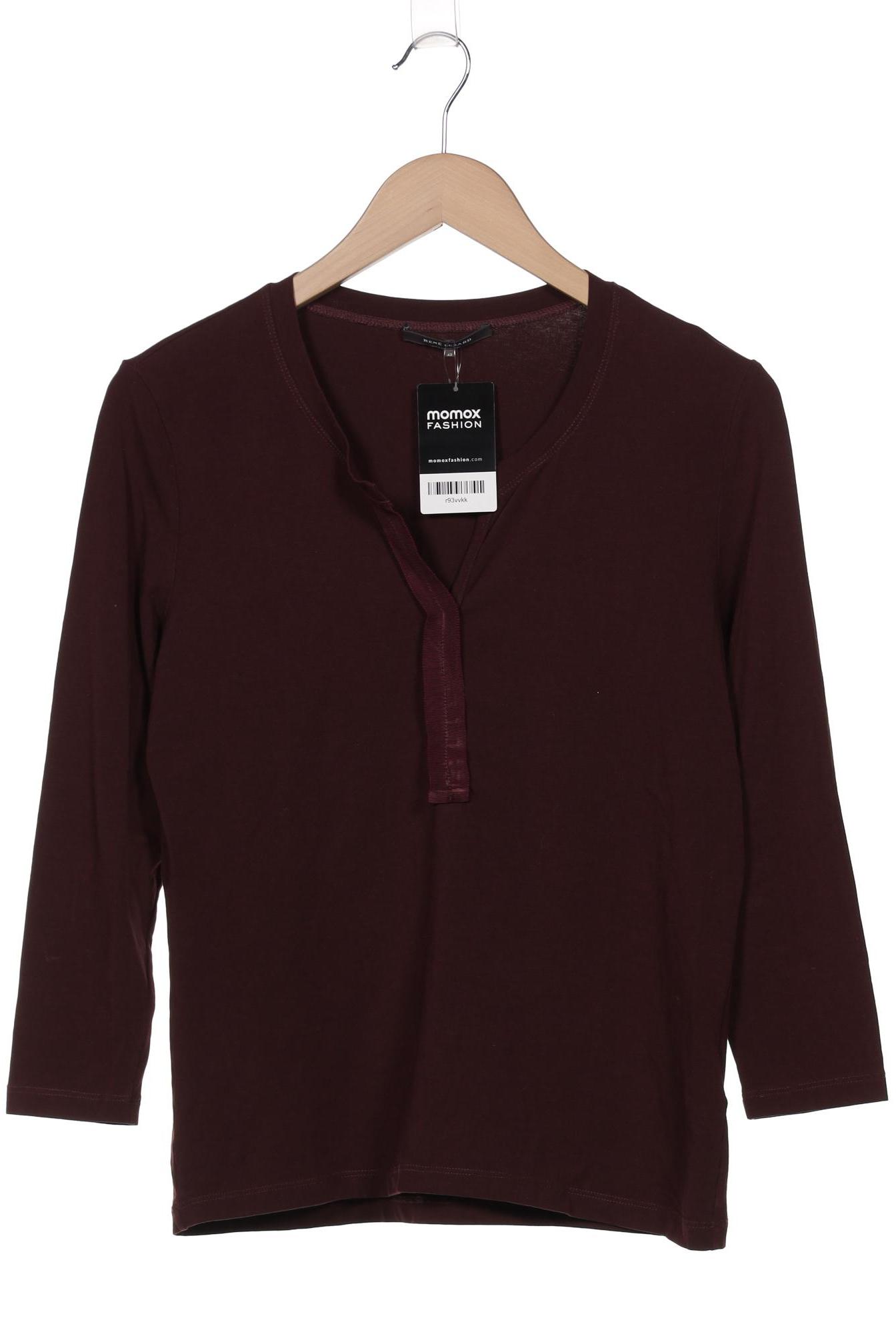 RENE LEZARD Damen Langarmshirt, bordeaux von RENE LEZARD