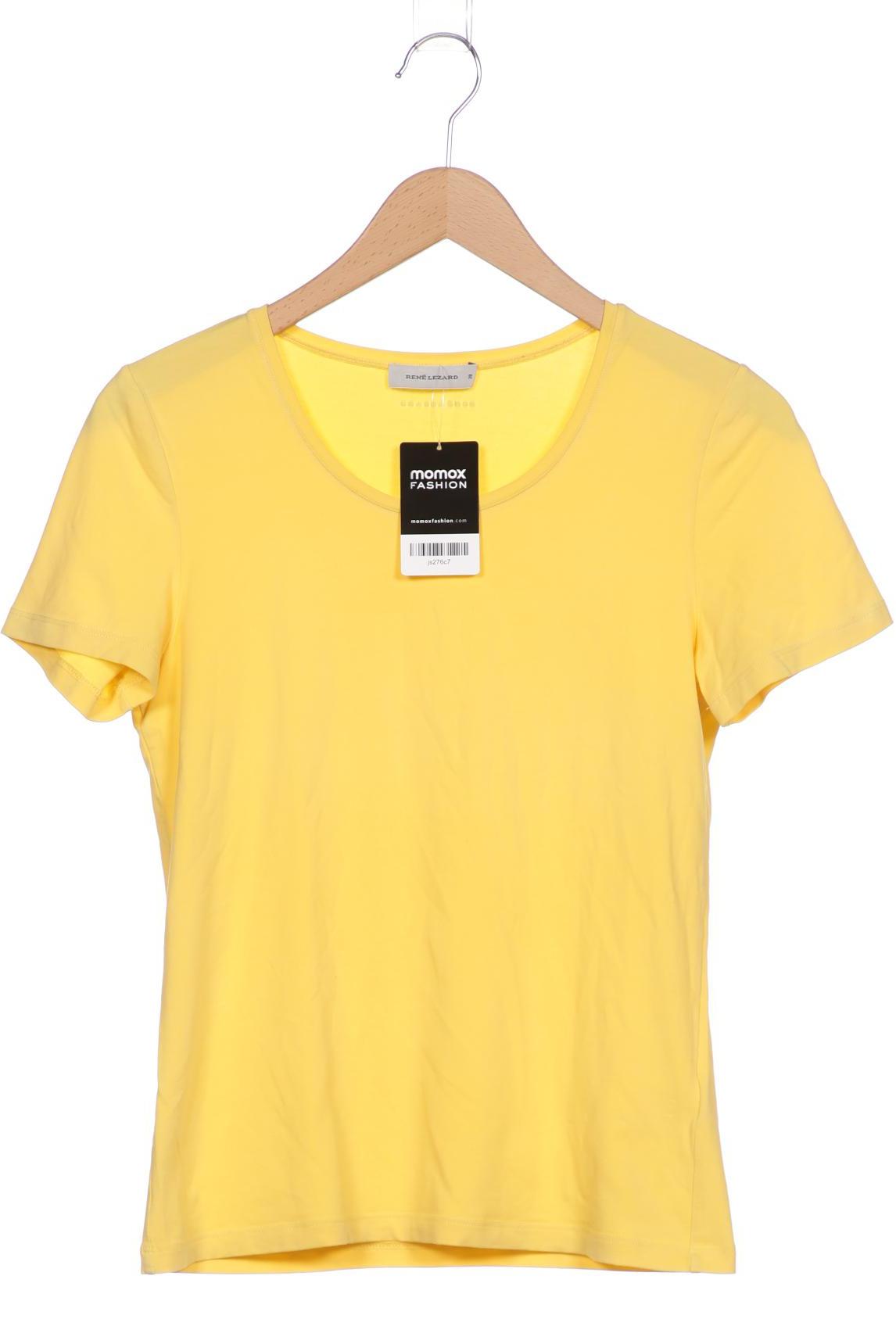 RENE LEZARD Damen T-Shirt, gelb von RENE LEZARD