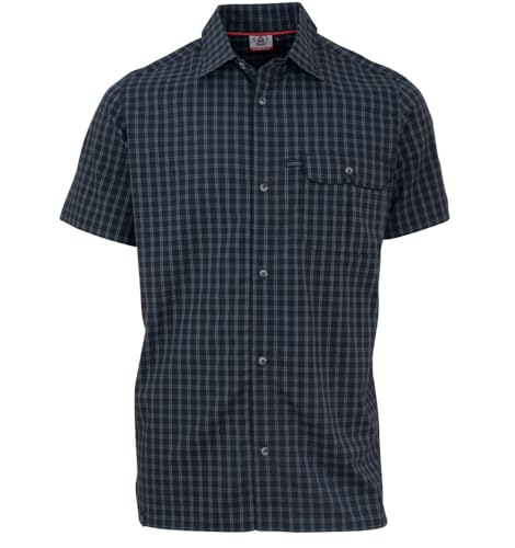 Maul Falkenberg Herren Wanderhemd Übergrößen Farbe Anthrazit, Größe 8XL von RENNER XXL