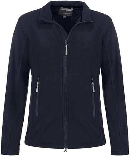 RENNER XXL Blue Wave Henriette Damen Fleecejacke Große Größen Farbe Navy, Größe 46 von RENNER XXL