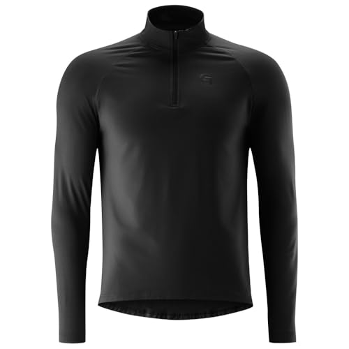 RENNER XXL Gonso Crissolo Thermo Radshirt Langarm ELASTISCH Farbe Schwarz, Größe 6XL von RENNER XXL