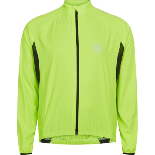 RENNER XXL North 56 Alvar - Herren Wind-Fahrradjacke Übergrößen Farbe Green, Größe 6XL von RENNER XXL
