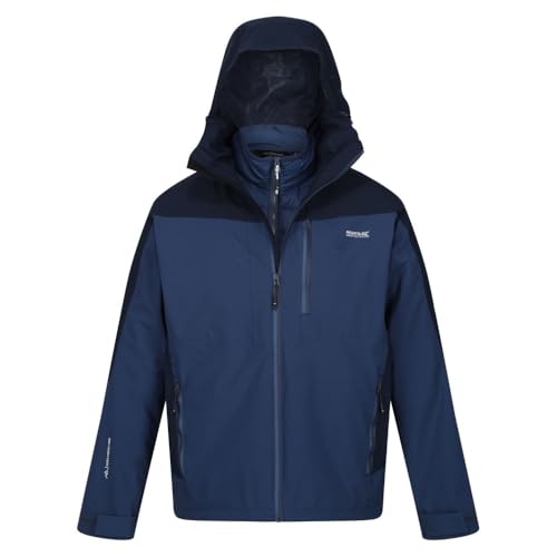 Regatta Wentspitze Herren Doppeljacke Übergrößen Farbe Navy, Größe 5XL von RENNER XXL