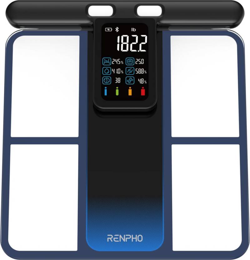 RENPHO Körper-Analyse-Waage Morpho Scan Körperanalysewaage, Mehrere Messungen und umfassende Gesundheitsanalyse von RENPHO