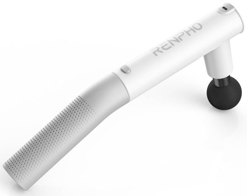 RENPHO Massagepistole Renpho Extend Massage Gun C004, Inkl.Verlängerungsgriff für schwer zu erreichende Stellen von RENPHO