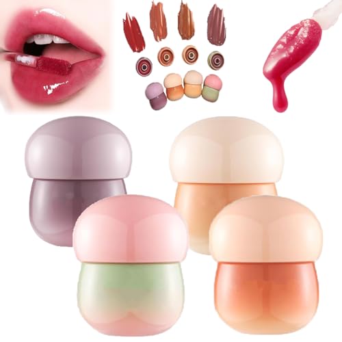 Blurring Pudding Pot Lip,Free Blurring Pudding Pot Lip,Pudding Glow Lip Balm,Smooth Lip Gloss for Nourished von RENTANAC