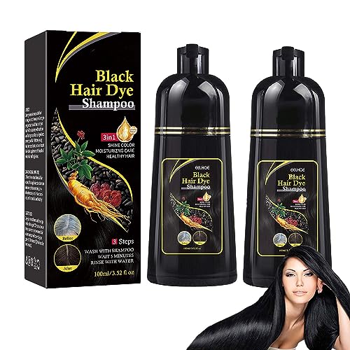 Chao Canas Hair Dye Shampoo, Chao Canas Shampoo Super Bonita, Herbal Hair Hair Dye Shampoo, Natural Hair Color Shampoo, Instant Hair Dye Shampoo 3 In 1 For Men & Women von RENTANAC