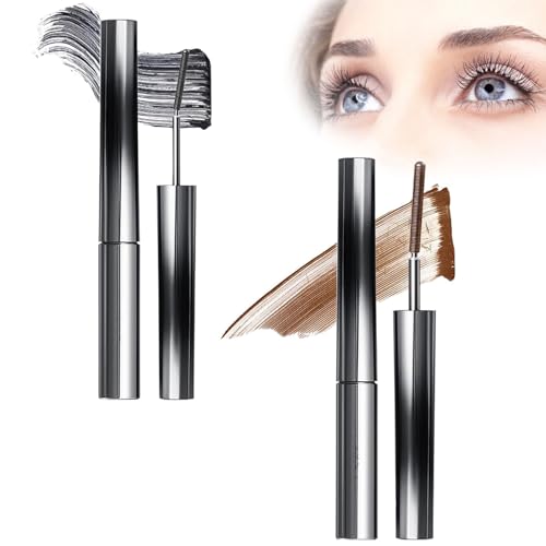 Lijieyou Curling Iron Mascara, Lijieyou Mascara, Iron Wand Mascara, Long Lasting Waterproof and Sweatproof Mascara, Extra Slim Metal Mascara, Curling Mascara Korean von RENTANAC