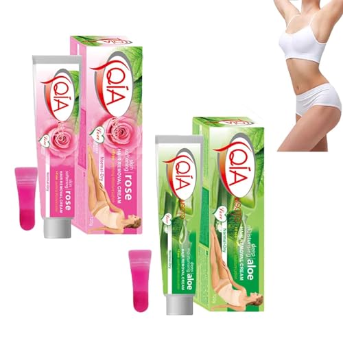Qia Hair Removal Cream, Qia Hair Removal Cream For Men And Women, Remove Hair On Arms, Intimate Hair Removal Cream, Qia Hair Removal Cream For Face Armpits And Legs Private Parts von RENTANAC