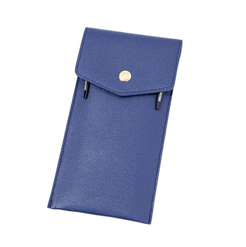 REPALY Federmäppchen 1 Stück Leder Federmäppchen Mit Großer Kapazität Business Pu Lederstift Aufbewahrungstasche Student Schreibwaren Tasche Blau von REPALY