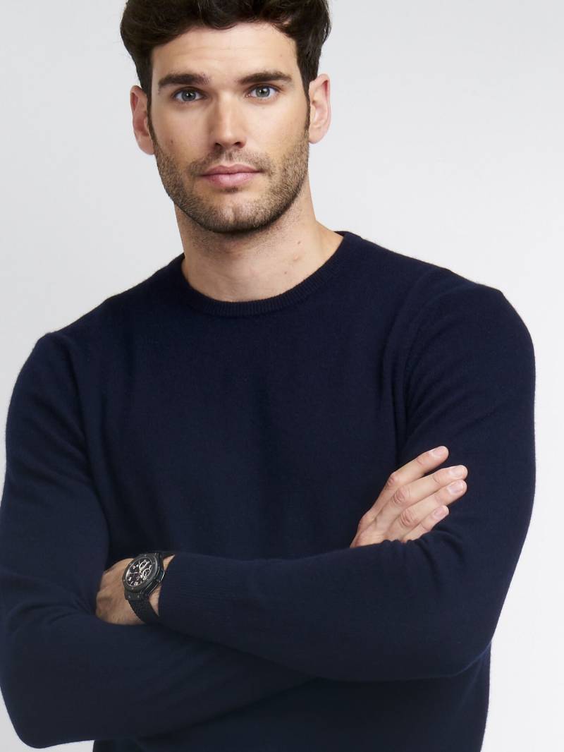 Basic Rundhalspullover aus Kaschmir von REPEAT cashmere