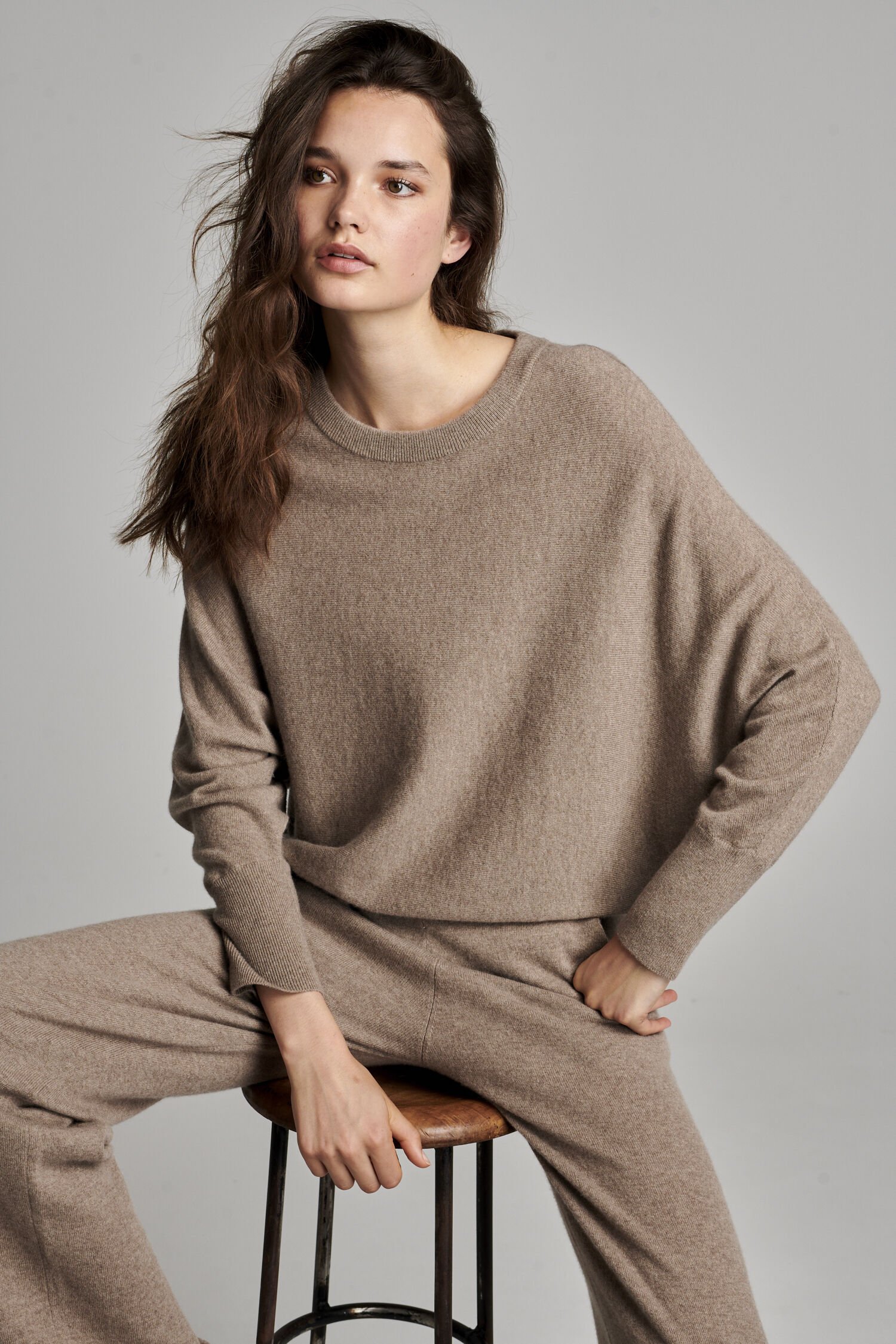 Batwing Kaschmir-Pullover von REPEAT cashmere