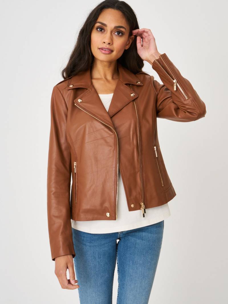 Bikerjacke aus Leder von REPEAT cashmere
