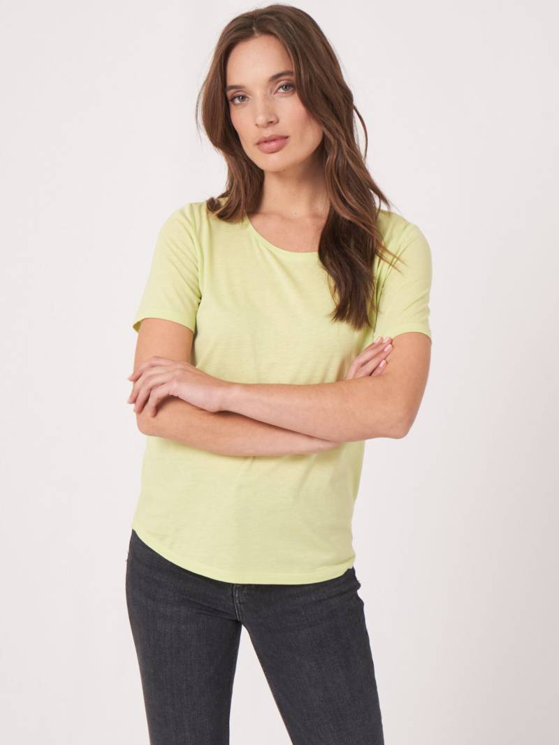 Damen-T-Shirt Basic von REPEAT cashmere
