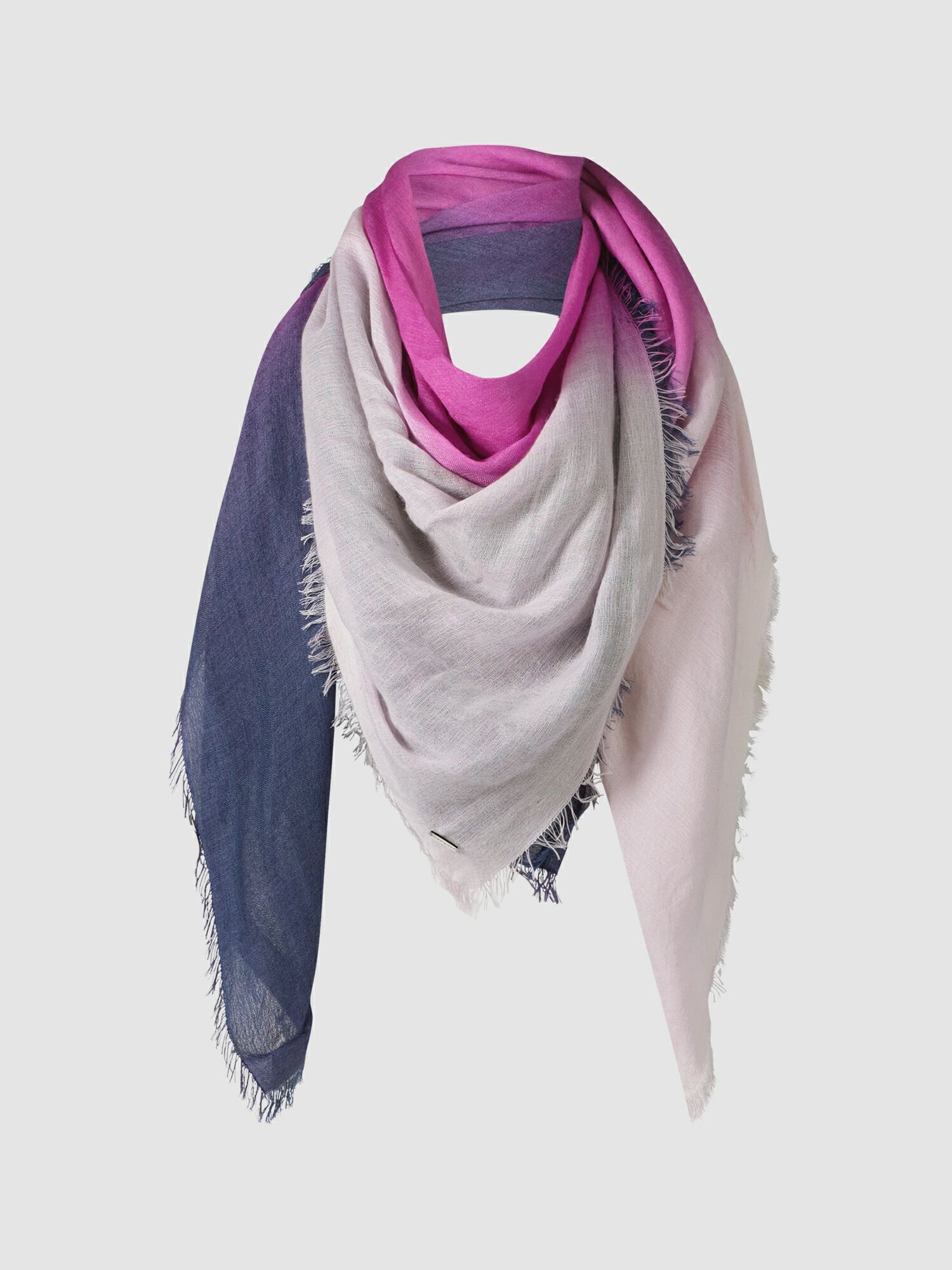Gewebter Schal mit Tie-Dye-Muster von REPEAT cashmere