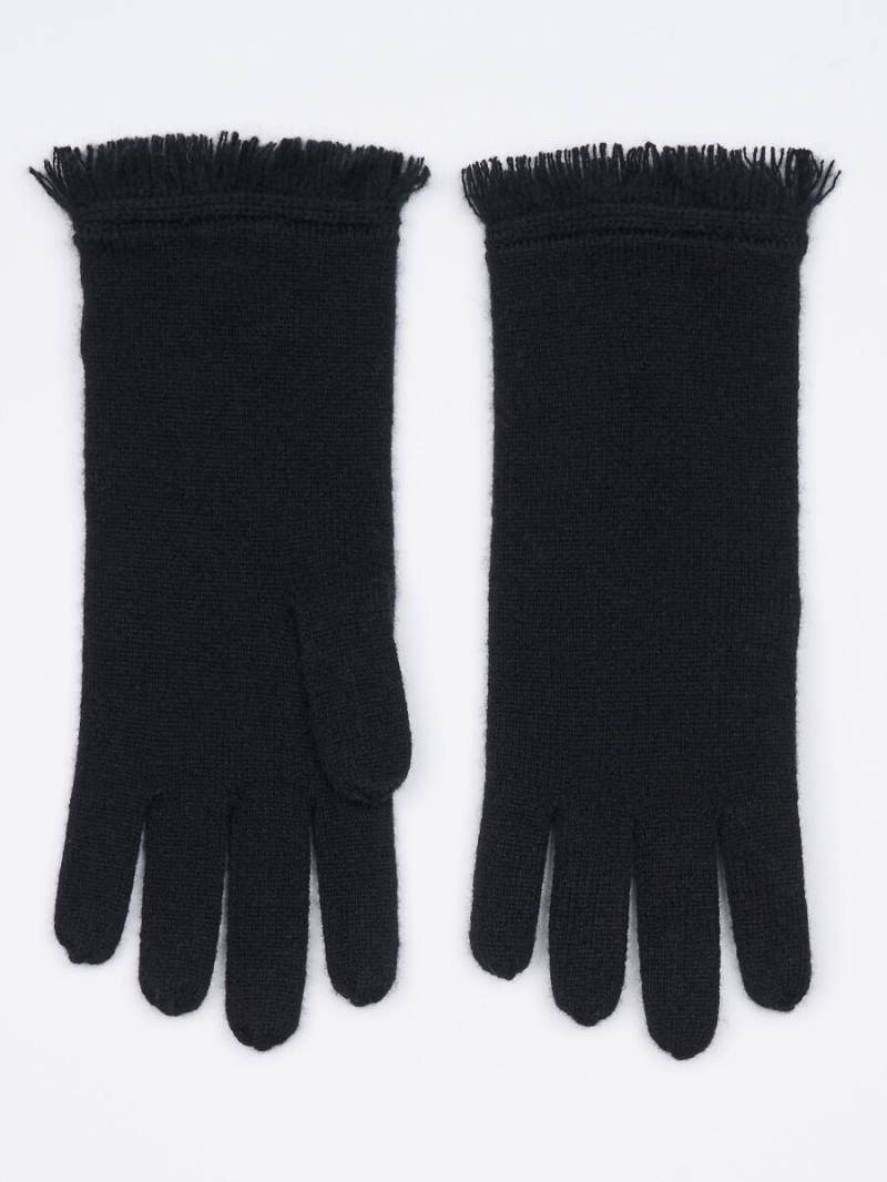 Handschuhe mit Fransen aus Bio-Kaschmir von REPEAT cashmere