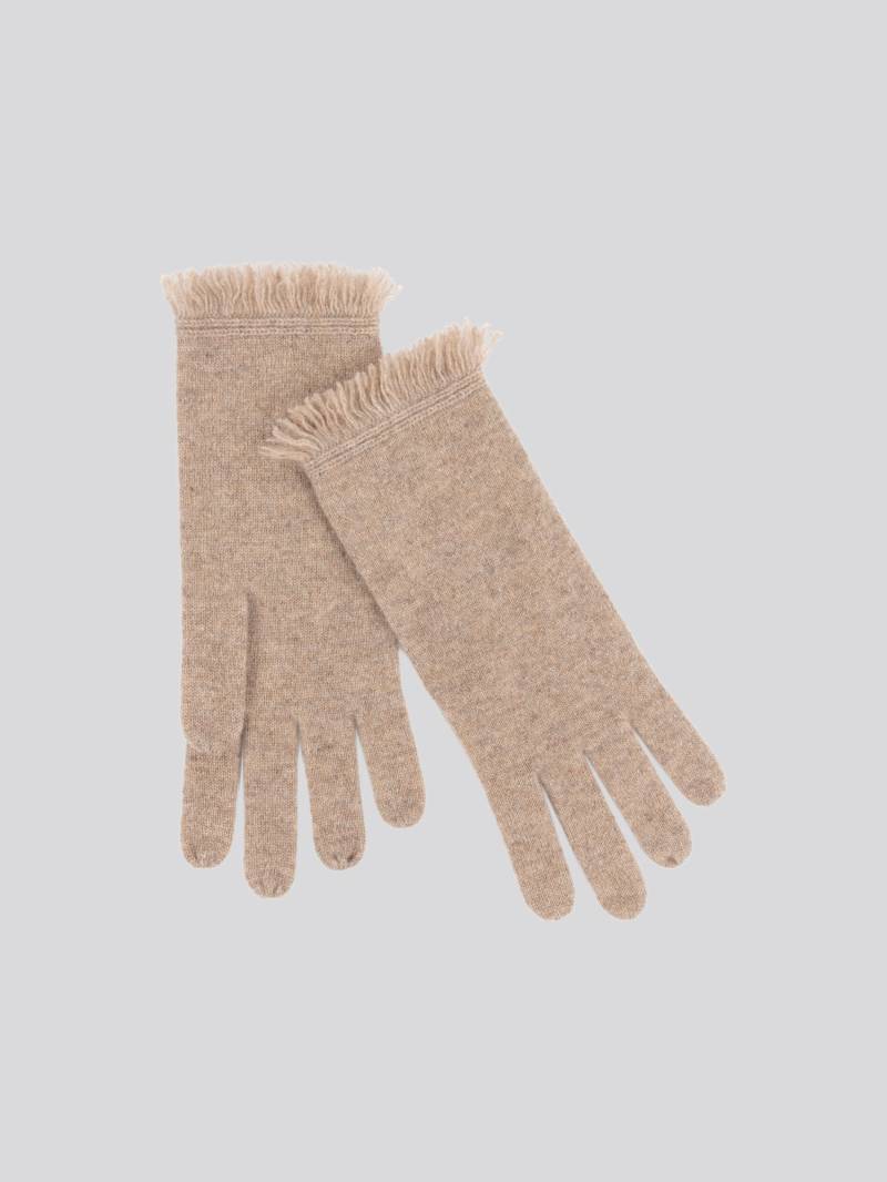 Handschuhe mit Fransen aus Bio-Kaschmir von REPEAT cashmere