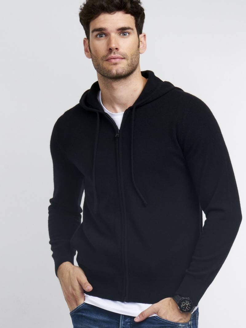Hoodie mit Reißverschluss aus Kaschmir von REPEAT cashmere