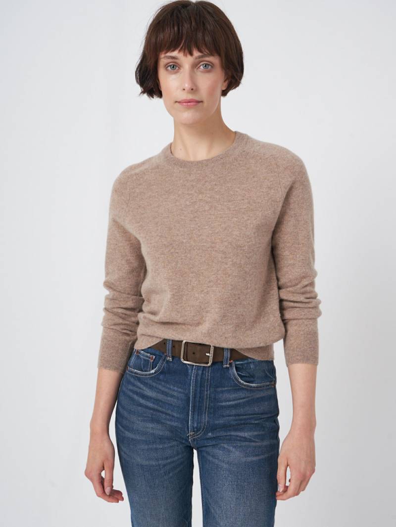 Kaschmirpullover mit Rundhalsausschnitt und Raglanärmeln von REPEAT cashmere