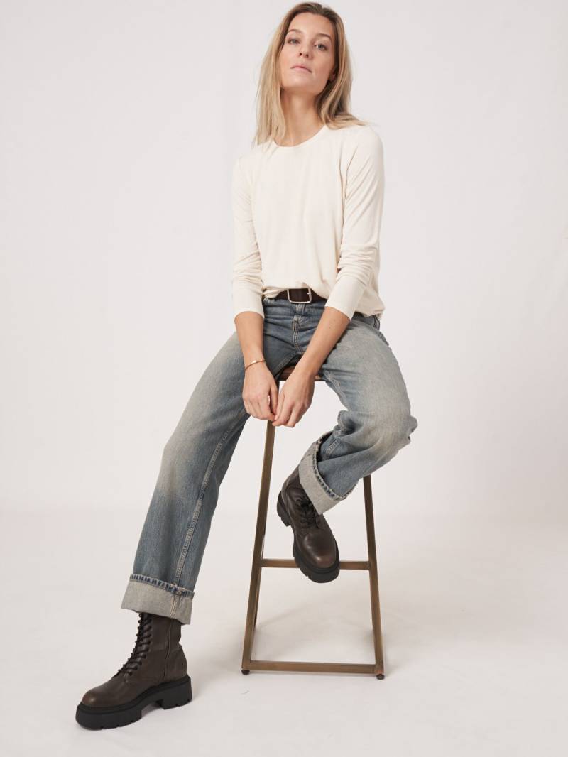 Langarmshirt für Damen von REPEAT cashmere