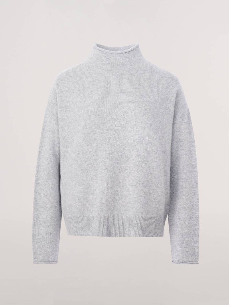 Organic cashmere sweater with stand collar von REPEAT cashmere