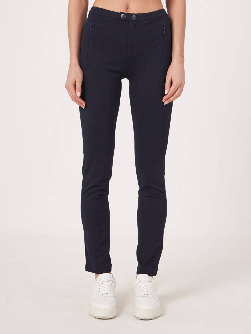 Ponte-Hose mit Frontnaht von REPEAT cashmere