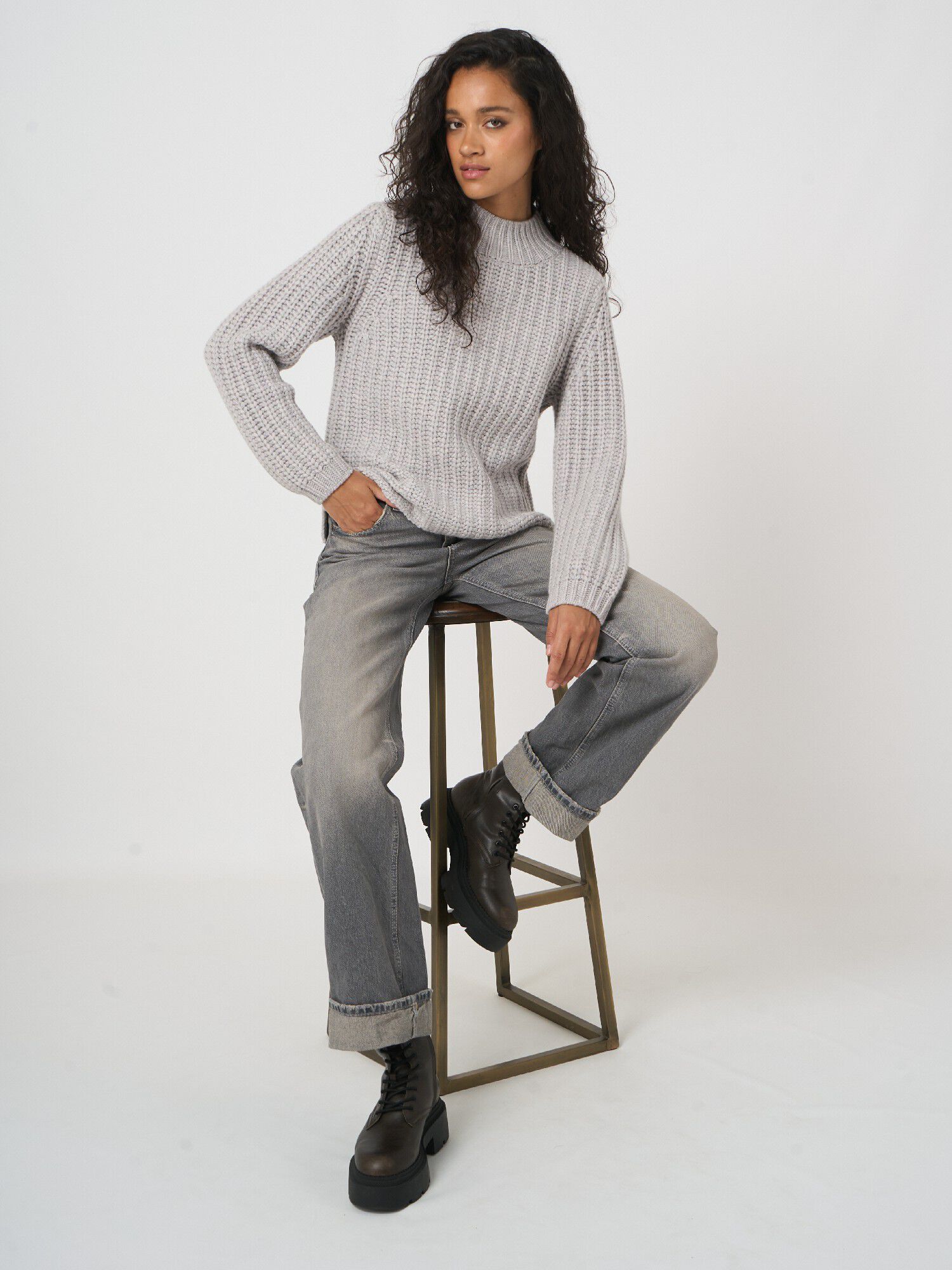 REPEAT Limited Edition - Grobstrickpullover aus Kaschmir von REPEAT cashmere