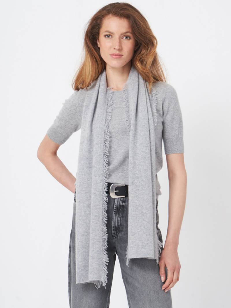 Schal mit Fransen aus Bio-Kaschmir von REPEAT cashmere