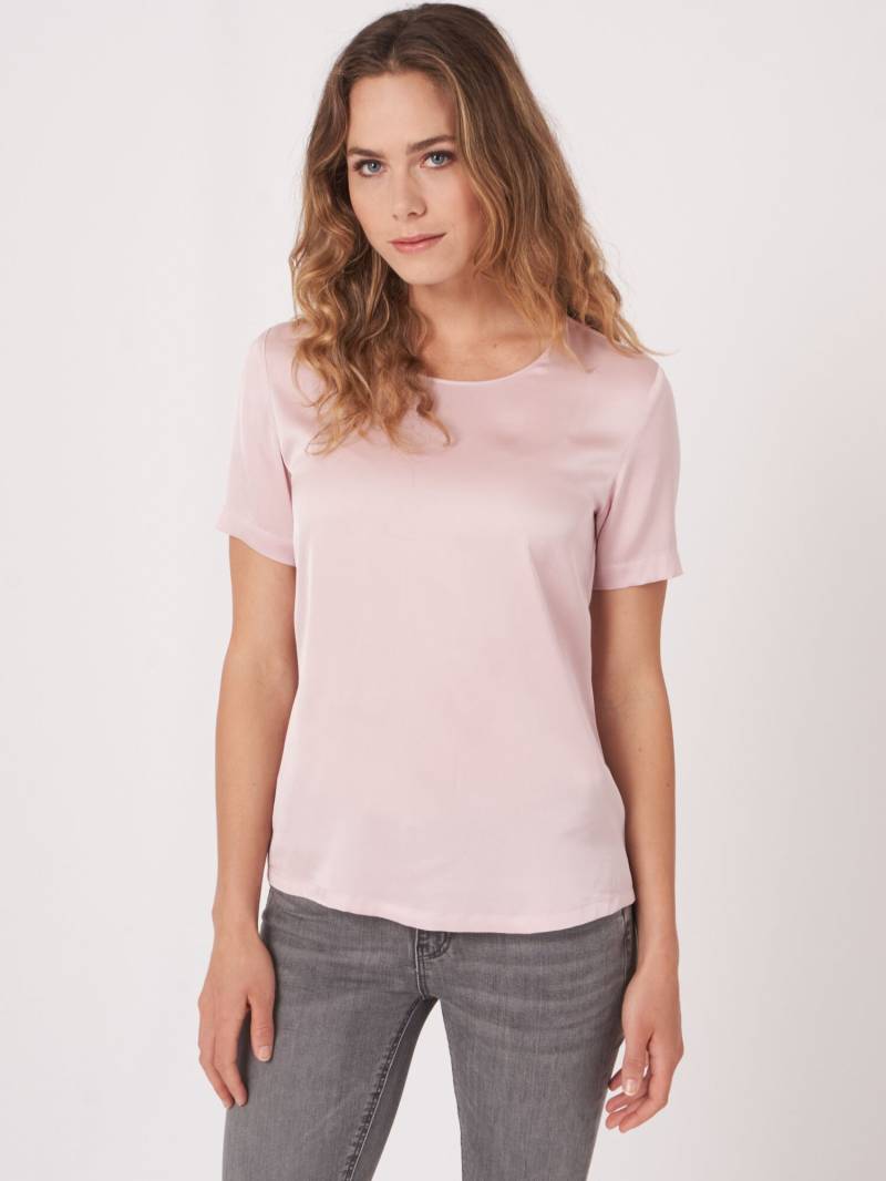 T-Shirt aus Seide von REPEAT cashmere