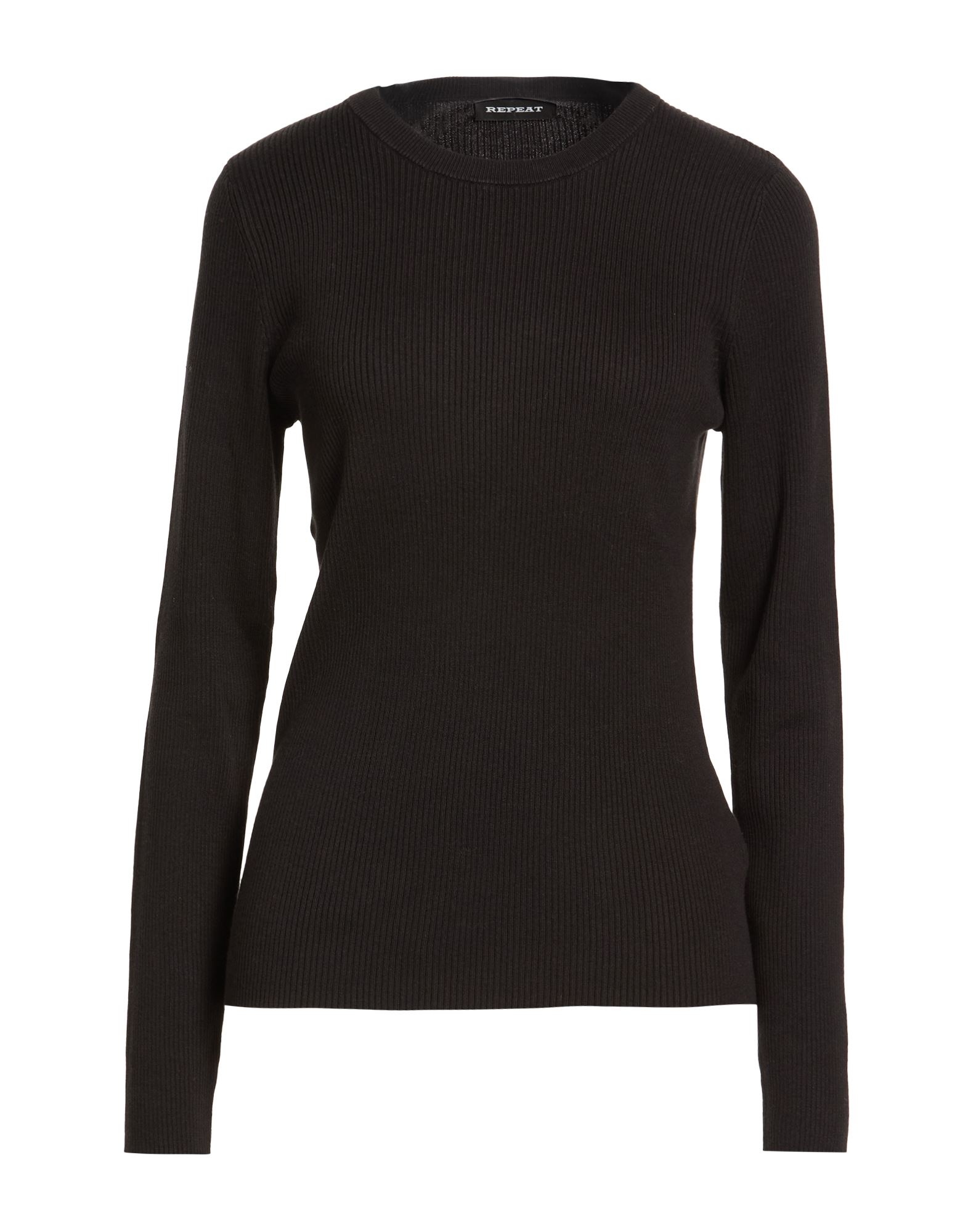 REPEAT Pullover Damen Schwarz von REPEAT