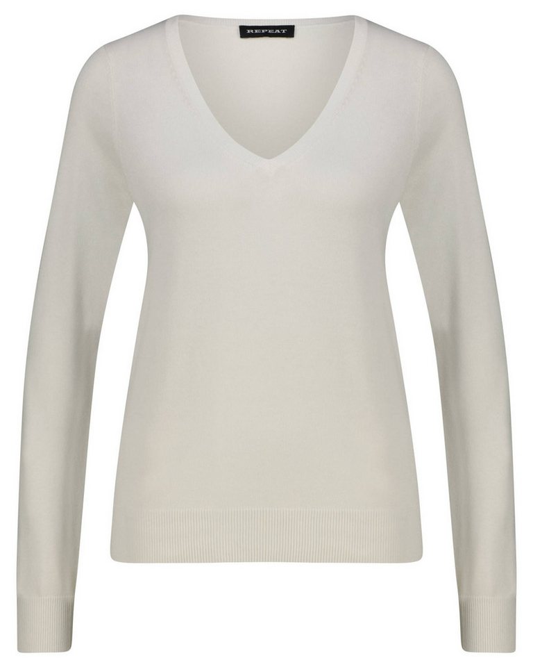 REPEAT Strickpullover Damen Strickpullover mit Bio-Baumwolle (1-tlg) von REPEAT