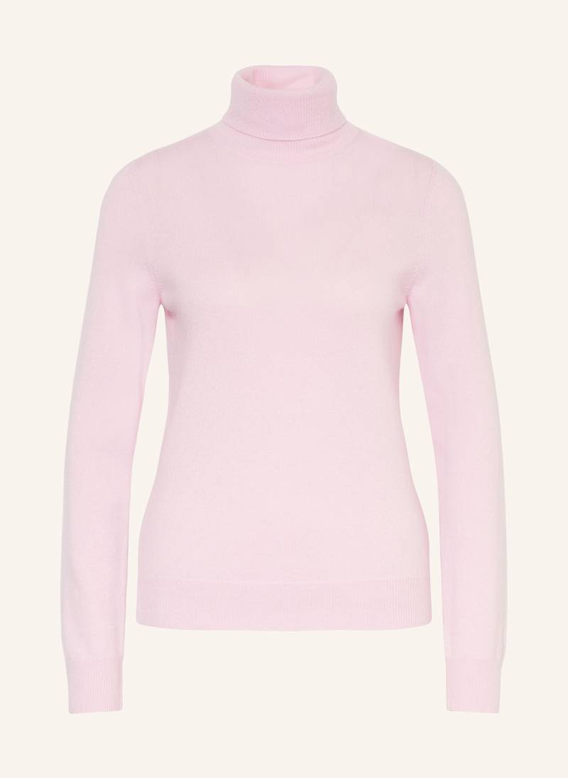 Repeat Rollkragenpullover Aus Cashmere rosa von REPEAT