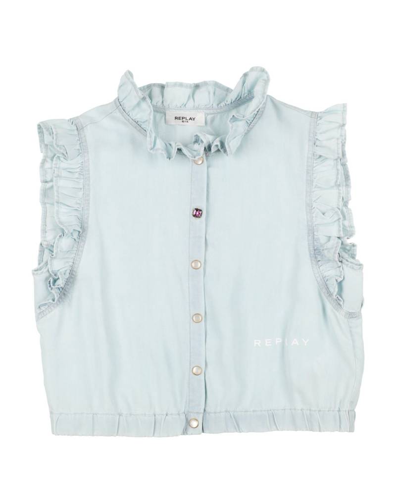 REPLAY & SONS Jeanshemd Kinder Blau von REPLAY & SONS