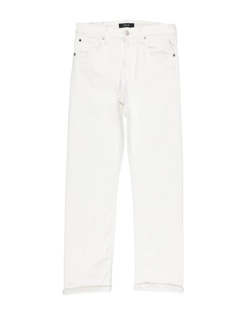 REPLAY & SONS Jeanshose Kinder Weiß von REPLAY & SONS