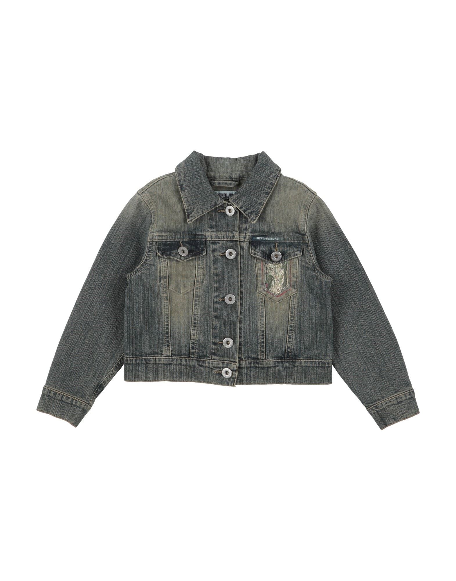 REPLAY & SONS Jeansjacke/-mantel Kinder Blau von REPLAY & SONS