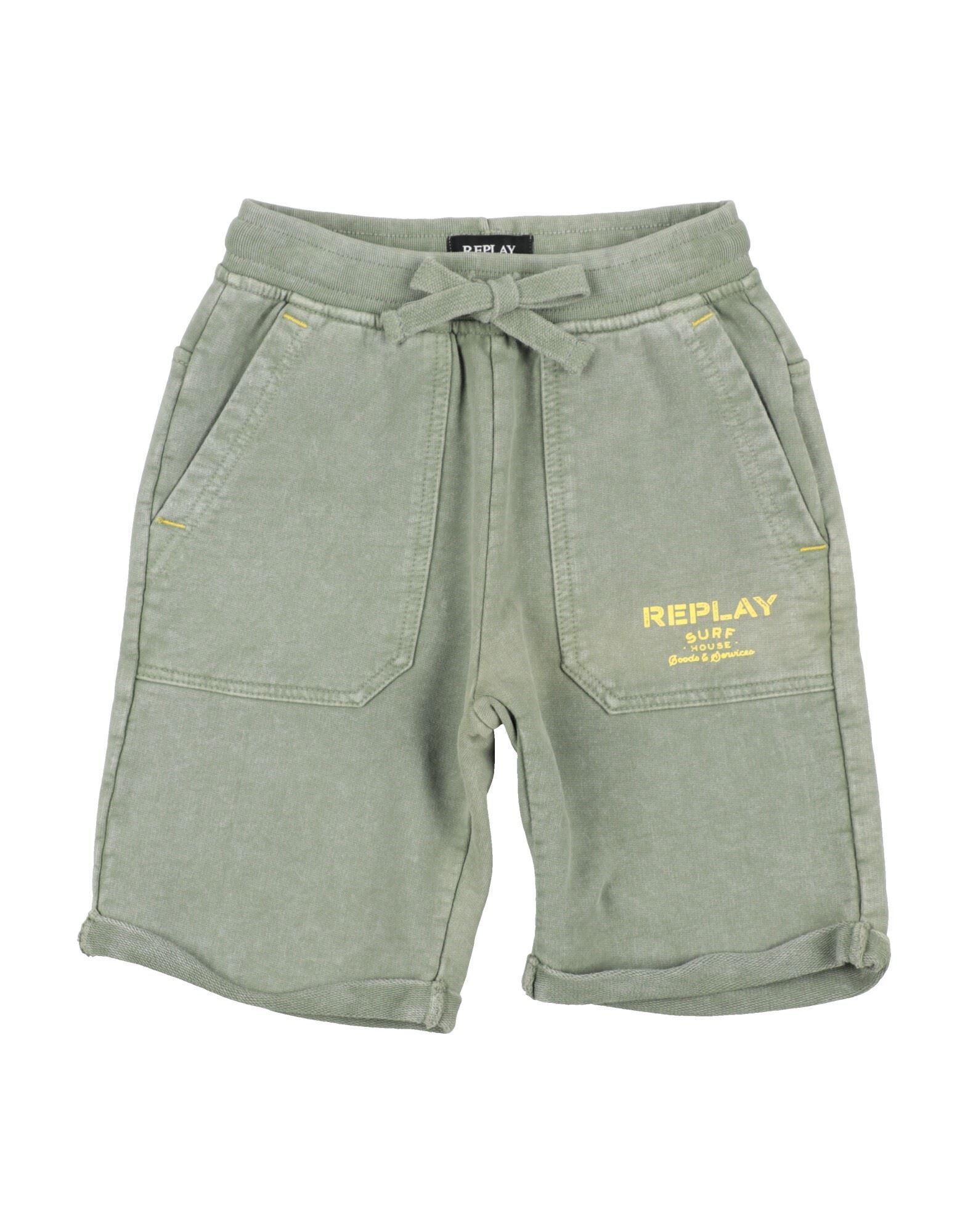 REPLAY & SONS Shorts & Bermudashorts Kinder Militärgrün von REPLAY & SONS