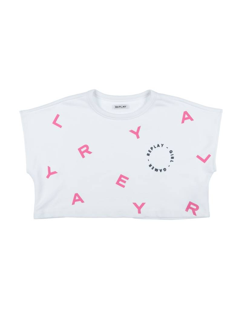 REPLAY & SONS Sweatshirt Kinder Weiß von REPLAY & SONS