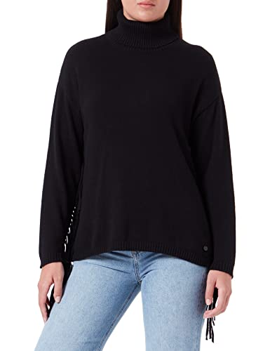 REPLAY Damen DK1462 Pullover, 098 Black, L von REPLAY